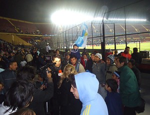 Treino Argentina torcedores (Foto: Marcos Felipe / Globoesporte.com)