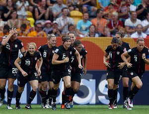 jogadoras Estados Unidos gol brasil copa do Mundo futebol feminino (Foto: Agência Reuters)