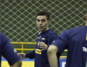 Marcos Sorato seleção brasileira futsal (Foto: Beto Costa/CBFS)