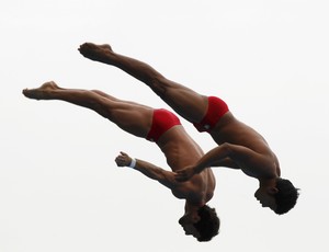 hugo parisi rui marinho saltos ornamentais xangai (Foto: Reuters)