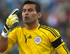 justo villar paraguai uruguai final copa américa (Foto: agência AP)
