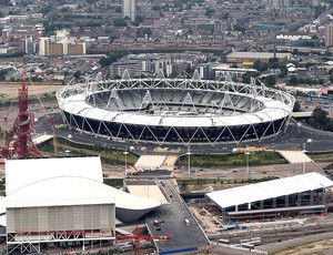 estádio Olímpico para as olimpíadas Londres 2012 (Foto: Getty Images)