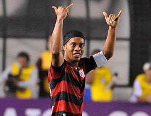 Ronaldinho Gaúcho gol Flamengo (Foto: Alexandre Vidal / Fla imagem)