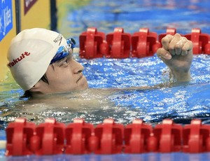 Yang Sun 1500m Mundial de Xangai natação (Foto: Reuters)