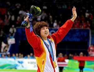 atleta chinesa wang meng (Foto: agência Getty Images)