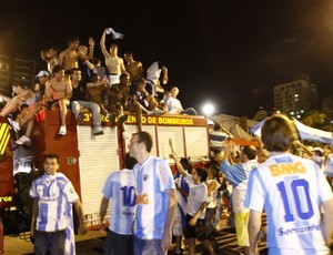 Festa nas ruas de Londrina, pela ascensão (Foto: Roberto Custódio/JL)