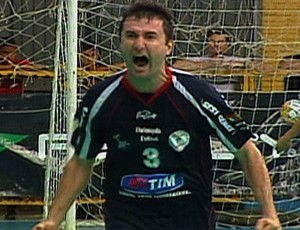 Antônio, do Florianópolis Futsal (Foto: Reprodução SporTV)