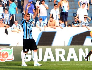 andre lima grêmio gol atlético-pr (Foto: Lucas Uebel / Agência Estado)