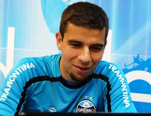 André Lima, jogador do Grêmio (Foto: Bruno Junqueira/Trato.Txt)
