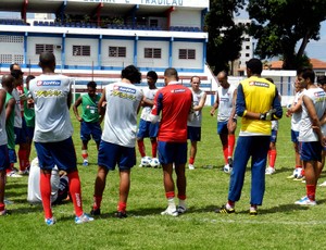 Jogadores no treino do Fortaleza (Foto: Divulgação / Fortaleza)