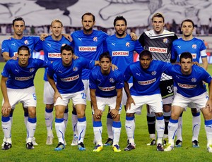 Dinamo de Zagreb, time posado (Foto: AFP)