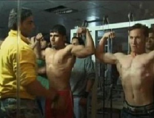 Fisiculturismo no Afeganistão (Foto: Reprodução: SporTV)
