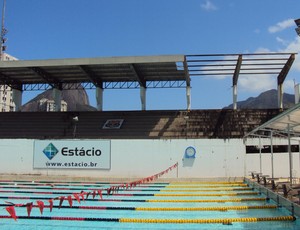 piscina do flamengo (Foto: Lydia Gismondi/Globoesporte.com)