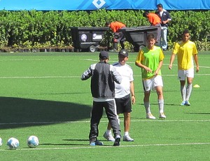 Ney Franco treino seleção sub-20 Pan Guadalajara (Foto: Gustavo Rotstein / Globoesporte.com)