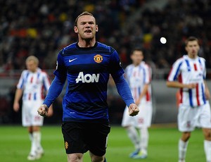 Rooney gol manchester United (Foto: Getty Images)
