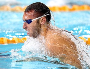 Ian Thorpe na prova dos 100m na natação (Foto: Getty Images)