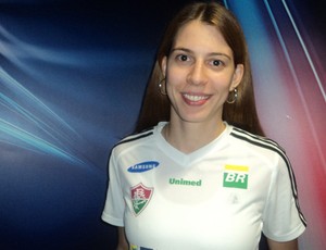 Natália Falavigna, no Arena SporTV (Foto: Divulgação/ SporTV)