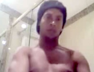 Ronaldinho Gaucho webcam (Foto: Reprodução)