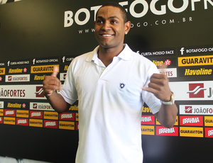 Jobson no Botafogo (Foto: Thiago Lopes/Globoesporte.com)