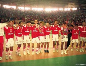 Internacional, campeão mundial de futsal, em 1997 (Foto: Divulgação)