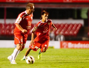 Jogo das Estrelas - Zico e Neymar (Foto: Marcos Ribolli/Globoesporte.com)