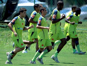 jogadores vasco treino (Foto: Jorge William / O Globo)