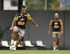 Anderson Carvalho em treino do Santos (Foto: Divulgação/ Flickr do Santos FC)