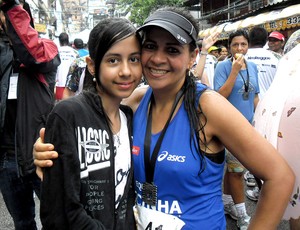 atletas no Desafio da Paz na Rocinha (Foto: Luisa Prochnik / Globoesporte.com)