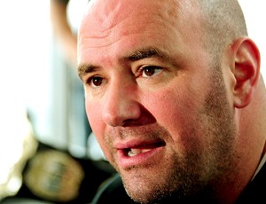 Dana White, chefão do UFC durante coletiva (Foto: Getty Images)
