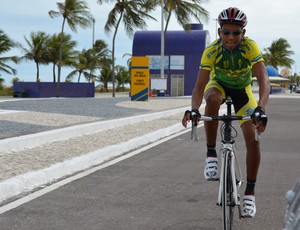 Breno Moraes, ciclista sergipano se prepara para a Volta do Futuro (2) (Foto: Felipe Martins/GLOBOESPORTE.COM)