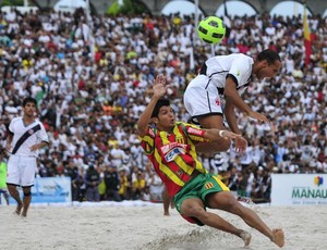 Vasco da Gama e Sampaio Correa do Maranhão na Copa Brasil de futebol de areia (Foto: Antônio Lima/Divulgação)