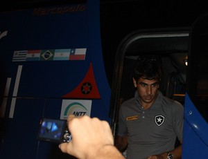 Herrera, atacante do Botafogo (Foto: Rammom Monte)