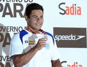 Felipe França natação Campeonato Sul-Americano (Foto: Satiro Sodré / AGIF)
