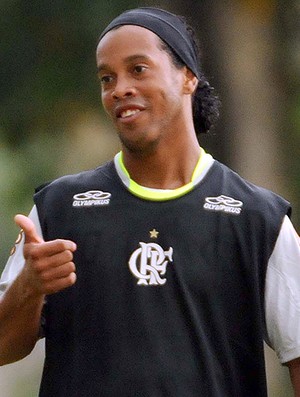 Ronaldinho Gaucho treino Flamengo