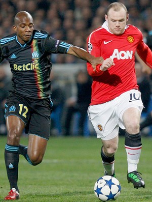Rooney Olympique x Manchester (Foto: Reuters)
