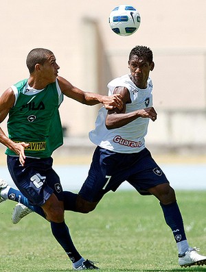 Bruno Thiago treino botafogo (Foto: Ag. Estado)