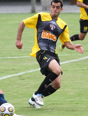 Rhodolfo no treino do São Paulo (Foto: Luiz Pires / VIPCOMM)