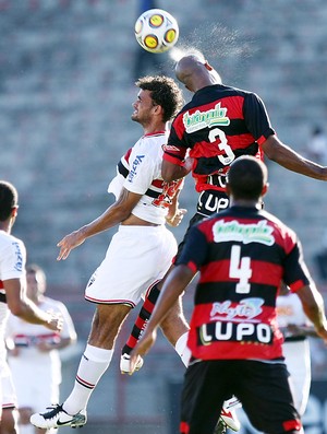 Willian José do São Paulo contra o Oeste (Foto: Vipcomm)