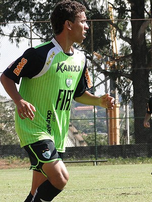 Marcos Rocha no treino do América-MG (Foto: Lucas Catta Prêta / GLOBOESPORTE.COM)