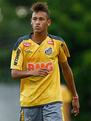 neymar santos treino (Foto: Ricardo Saibun / Site Oficial do Santos)