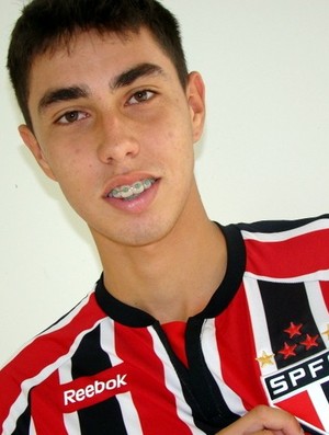Henrique Miranda, lateral esquerdo do São Paulo (Foto: Site oficial do São Paulo FC)