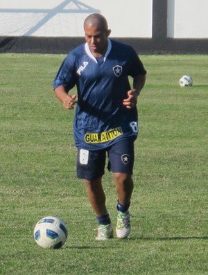 arevalo botafogo (Foto: Thiago Fernandes/Globoesporte.com)