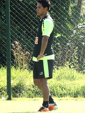 Giovanni Augusto no treino do Atlético-MG (Foto: Lucas Catta Prêta / GLOBOESPORTE.COM)