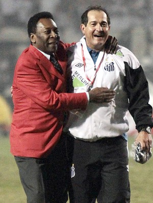 Pelé Muricy Ramalho Santos Libertadores (Foto: Ag. Estado)
