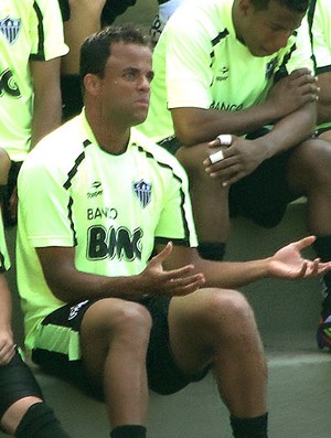 Mancini no treino do Atlético-MG (Foto: Lucas Catta Prêta / GLOBOESPORTE.COM)