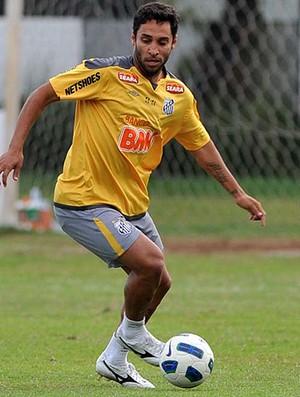 Ibson treino Santos (Foto: Divulgação Santos FC )