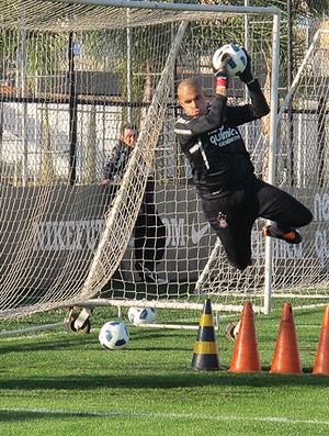 Julio Cesar goleiro Corinthians (Foto: Carlos Augusto Ferrari / Globoesporte.com)