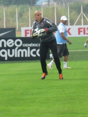 Julio Cesar, goleiro do Corinthians (Foto: Leandro Canônico / globoesporte.com)