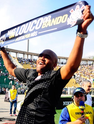 Anderson Silva no Pacaembu Corinthians (Foto: Marcos Ribolli/Globoesporte.com)