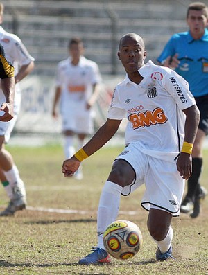 Victor Andrade, atacante do sub-17 do Santos (Foto: Pedro Ernesto Guerra Azevedo/Santos FC)